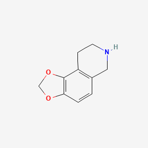 molecular formula C10H11NO2 B12440942 2H,6H,7H,8H,9H-[1,3]Dioxolo[4,5-f]isoquinoline 