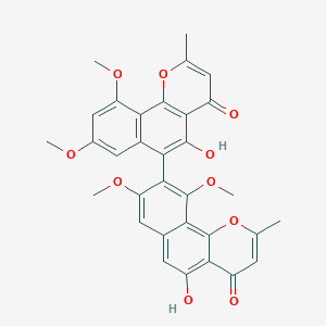 molecular formula C32H26O10 B1244099 Asperpyrone B 