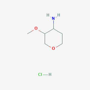 3-Methoxyoxan-4-amine hydrochloride