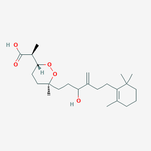 molecular formula C24H40O5 B1244103 Tasnemoxide B 