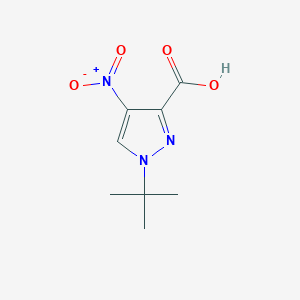 1-Tert-butyl-4-nitro-1H-pyrazole-3-carboxylic acid