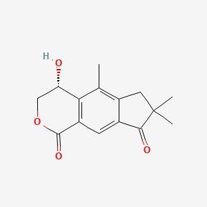 molecular formula C15H16O4 B1244111 Echinolactone B 