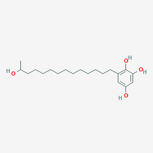 molecular formula C20H34O4 B1244119 14-(2',3',5'-Trihydroxyphenyl)tetradecan-2-ol 