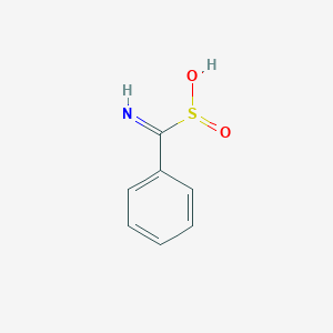 molecular formula C7H7NO2S B1244126 苯硫酰胺 S,S-二氧化物 