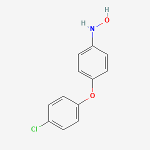 Benzenamine, 4-(4-chlorophenoxy)-N-hydroxy-