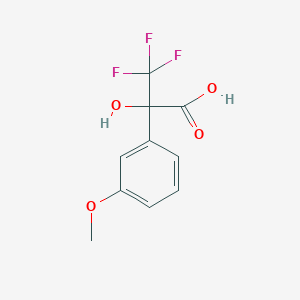 3,3,3-Trifluoro-2-hydroxy-2-(3-methoxyphenyl)propionic acid