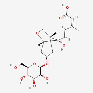 dihydrophaseic acid 4-O-beta-D-glucoside