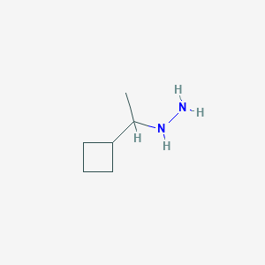 (1-Cyclobutylethyl)hydrazine