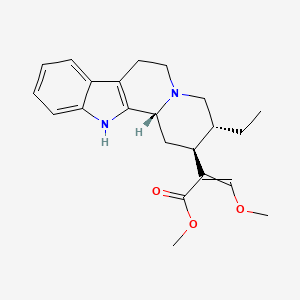 (E)-methyl 2-((2S,3R,12bR)-3-ethyl-1,2,3,4,6,7,12,12b-octahydroindolo[2,3-a]quinolizin-2-yl)-3-methoxyacrylate