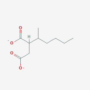 molecular formula C10H16O4-2 B1244145 (1-Methylpentyl)succinate 