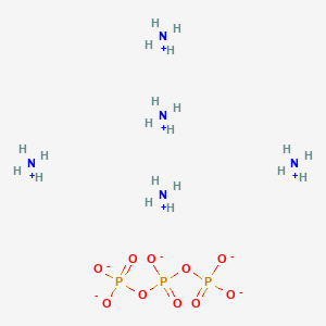 molecular formula H20N5O10P3 B1244157 Ammonium triphosphate 