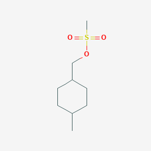 molecular formula C9H18O3S B12441643 (4-Methylcyclohexyl)methyl methanesulfonate 