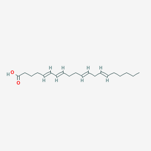 molecular formula C20H32O2 B1244165 Icosa-5,7,11,14-tetraenoic acid 