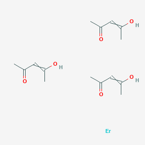 molecular formula C15H24ErO6 B12441788 Erbium;4-hydroxypent-3-en-2-one 