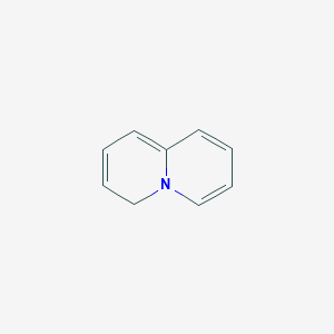molecular formula C9H9N B1244190 4H-quinolizine 