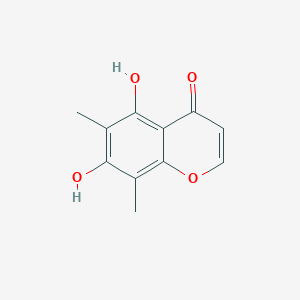 molecular formula C11H10O4 B12442058 Leptorumol 