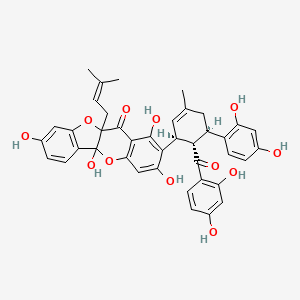 molecular formula C40H36O12 B1244211 Sanggenon D 