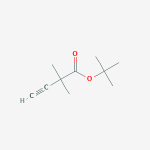 Tert-butyl 2,2-dimethylbut-3-ynoate