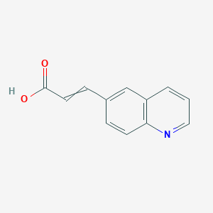 3-Quinolin-6-ylprop-2-enoic acid