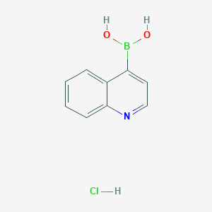 Quinolin-4-ylboronic acid hydrochloride