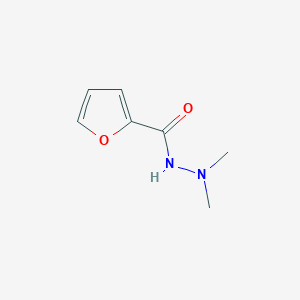 B124423 N',N'-dimethylfuran-2-carbohydrazide CAS No. 159239-28-8