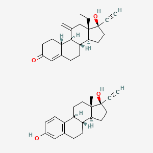 molecular formula C42H52O4 B1244231 Nuvaring CAS No. 131562-74-8