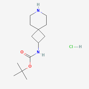 Tert-butyl7-azaspiro[3.5]nonan-2-ylcarbamate hcl