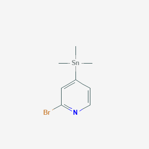 2-Bromo-4-(trimethylstannyl)-pyridine