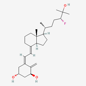 molecular formula C27H43FO3 B1244238 24-Fluorocalcitriol CAS No. 86677-62-5
