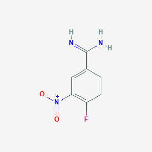 4-Fluoro-3-nitrobenzenecarboximidamide