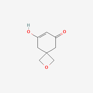 8-Hydroxy-2-oxaspiro[3.5]non-7-en-6-one