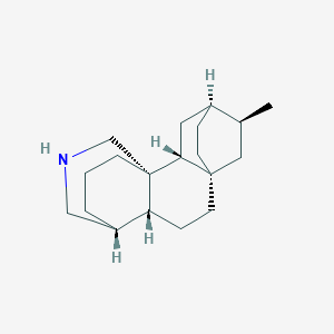 molecular formula C19H31N B1244246 Atidane 