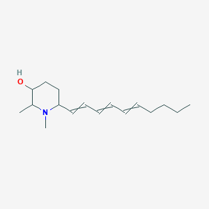 6-Deca-1,3,5-trienyl-1,2-dimethylpiperidin-3-ol