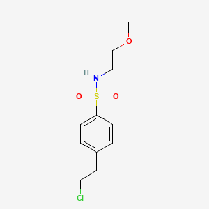 4-(2-Chloroethyl)-N-(2-methoxyethyl)-benzenesulfonamide