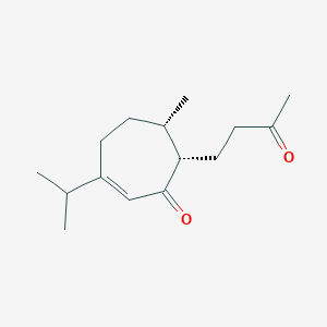 molecular formula C15H24O2 B1244260 Gibberodione 