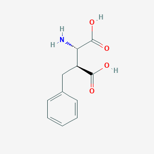 molecular formula C11H13NO4 B1244261 L-Beta-threo-benzyl-aspartate 