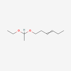 1-Ethoxy-1-[(3Z)-hex-3-EN-1-yloxy]ethane