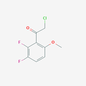 2-Chloro-1-(2,3-difluoro-6-methoxyphenyl)ethanone