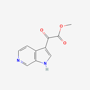 methyl 2-oxo-2-(1H-pyrrolo[2,3-c]pyridin-3-yl)acetate