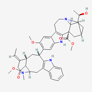 molecular formula C43H52N4O6 B1244269 Epivoacorine 
