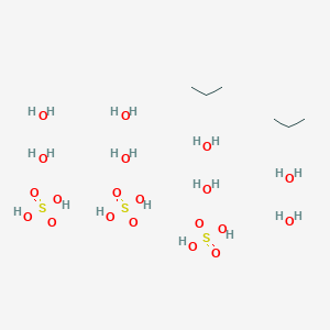 Propane;sulfuric acid;octahydrate