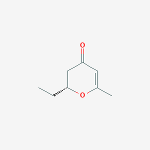 molecular formula C8H12O2 B1244274 Hepialone 