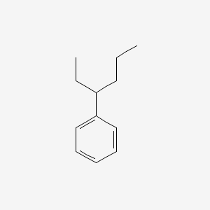 molecular formula C12H18 B12442743 3-Phenylhexane CAS No. 4468-42-2