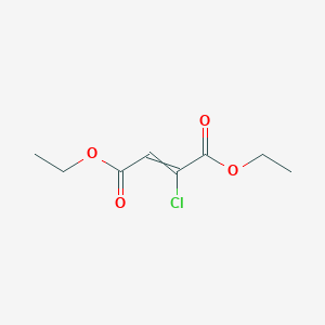 molecular formula C8H11ClO4 B12442754 1,4-Diethyl (2Z)-2-chlorobut-2-enedioate 