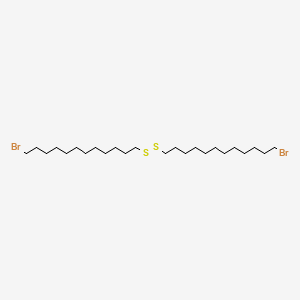 1-Bromo-12-[(12-bromododecyl)disulfanyl]dodecane