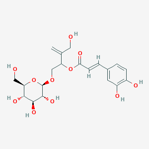molecular formula C20H26O11 B1244282 Pubescenoside B 