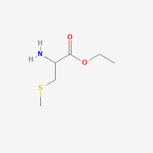 molecular formula C6H13NO2S B12442844 S-Methylcysteine, ethyl ester CAS No. 792132-38-8