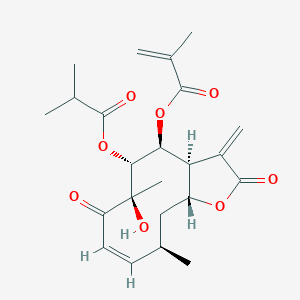 molecular formula C23H30O8 B1244290 Calealactone A 