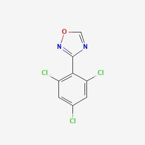 3-(2,4,6-Trichlorophenyl)-1,2,4-oxadiazole