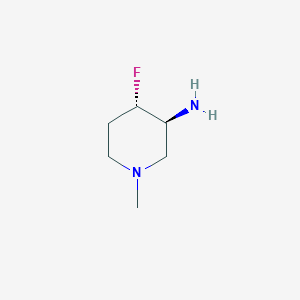 (3S,4S)-4-Fluoro-1-methylpiperidin-3-amine